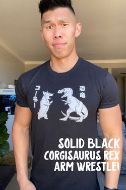 Japanese Corgisaurus Rex Premium T-shirt