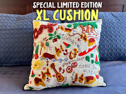 Special Corgi On Fleek XL Embroidered Cushion [Limited Edition]