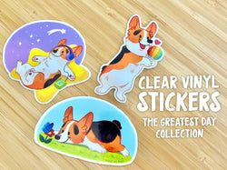 Clear Vinyl Stickers The Greatest Day Collection