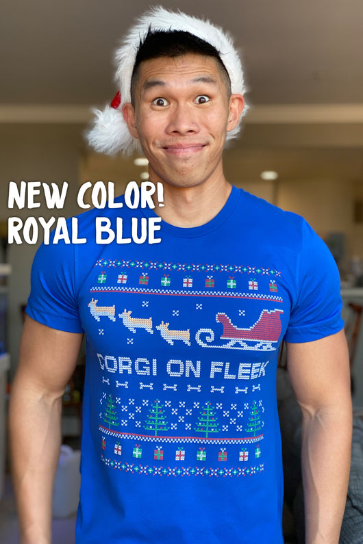 Corgi On Fleek Christmas T-shirt [Limited Edition]